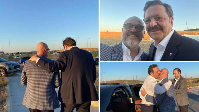 RIFAT BAŞKAN GEBZELİ OĞUZ BAŞKAN İLE BİRLİKTE İNCELEDİ