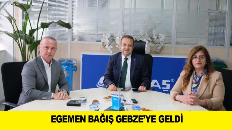 EGEMEN BAĞIŞ GEBZE’YE GELDİ
