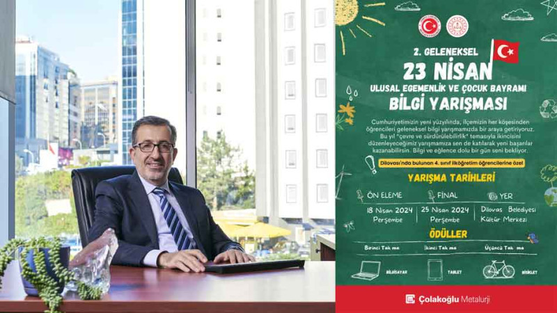 ÇOLAKOĞLU METALURJİ'DEN  ANLAMLI YARIŞMA